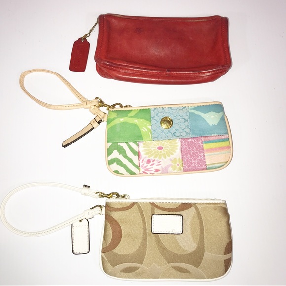 Coach Handbags - 3 Coach Wristlets